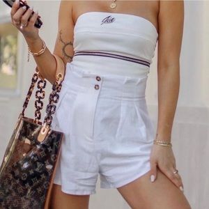 THE FIFTH LABEL WHITE SHORTS